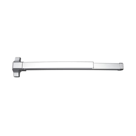 Lockey Usa Lockey Fire Rated Panic Bar Rim Exit Device for 33in to 36in Door Aluminum Finish PB1100FRFIRE